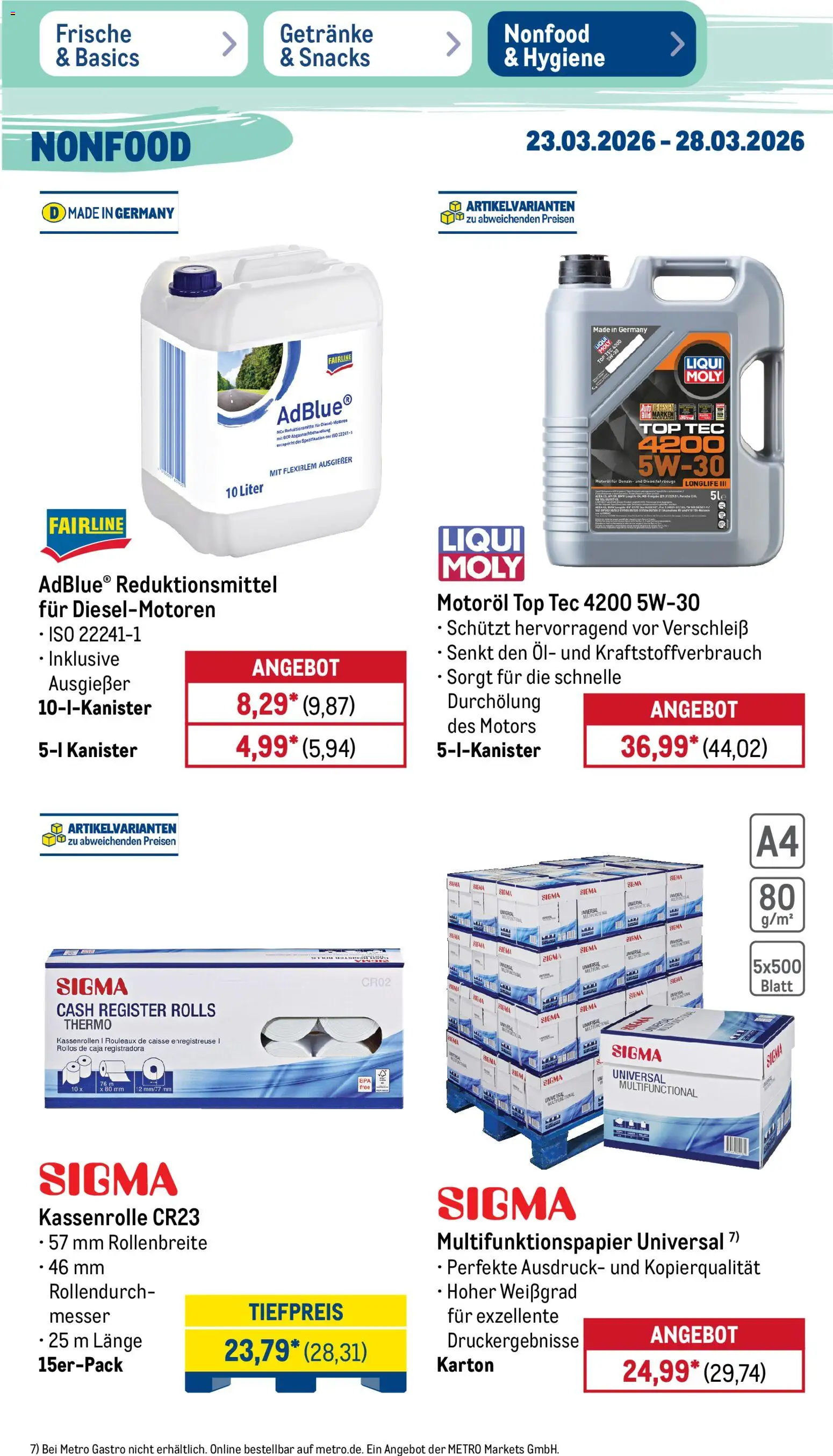 Metro Prospekt 	 – gültig ab 23.03.2026 | Seite: 48