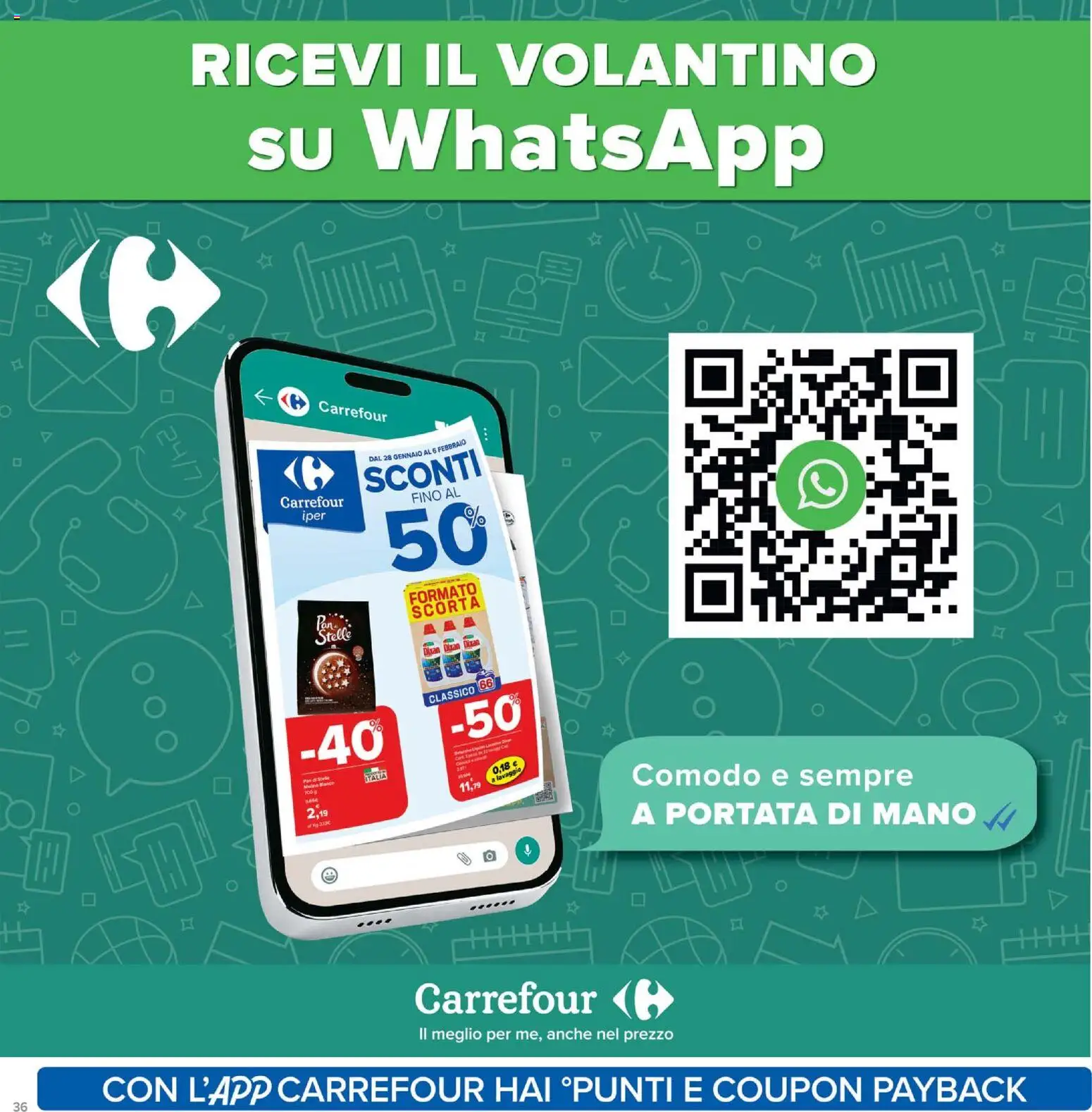 Volantino Carrefour del 07.11.2025 | Pagina: 36