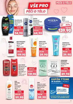 Náhled letáku NEUTROGENA Tělové mléko, různé druhy 400 ml od 01.04.2026 | Strana: 43