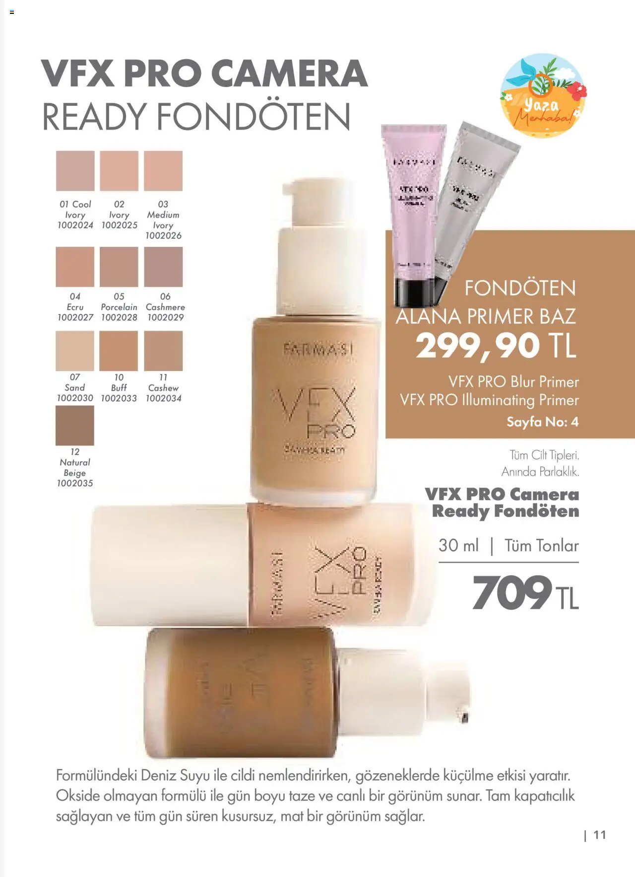 Farmasi Katalog - 01.06.2025 tarihinden itibaren geçerlidir | Sayfa: 11
