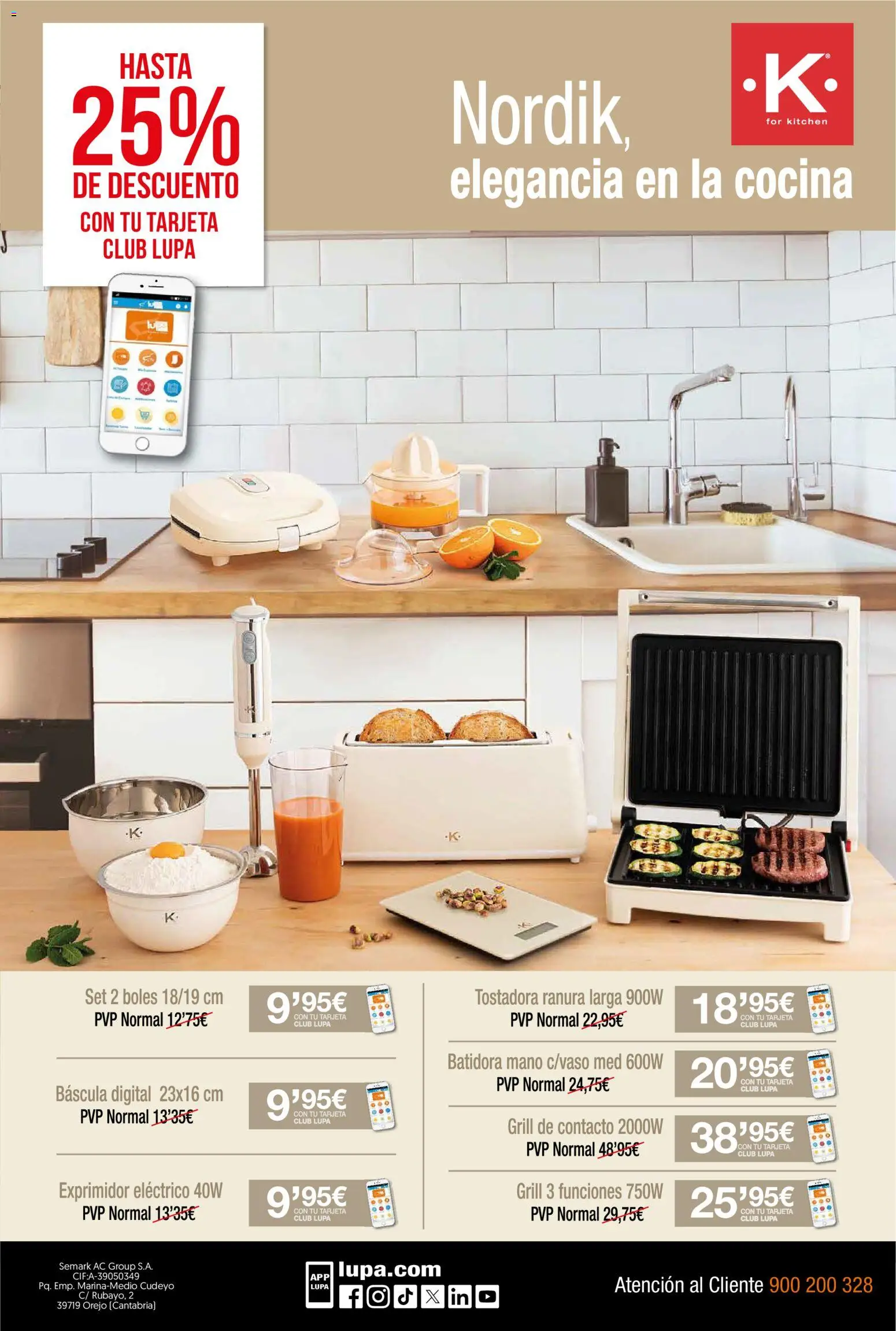 Lupa Supermercados folleto │ válido desde el 19.03.2026 | Página: 16 | Productos: Cocina, Batidora, Exprimidor, Tostadora