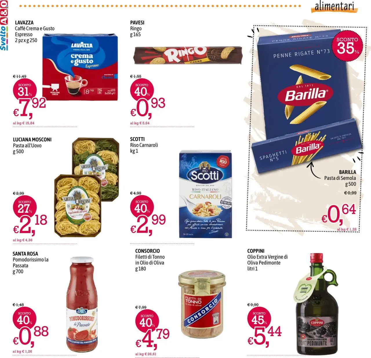 Volantino A&O del 16.10.2025 | Pagina: 6 | Prodotti: Crema, Riso Carnaroli, Olio, Olio di Oliva