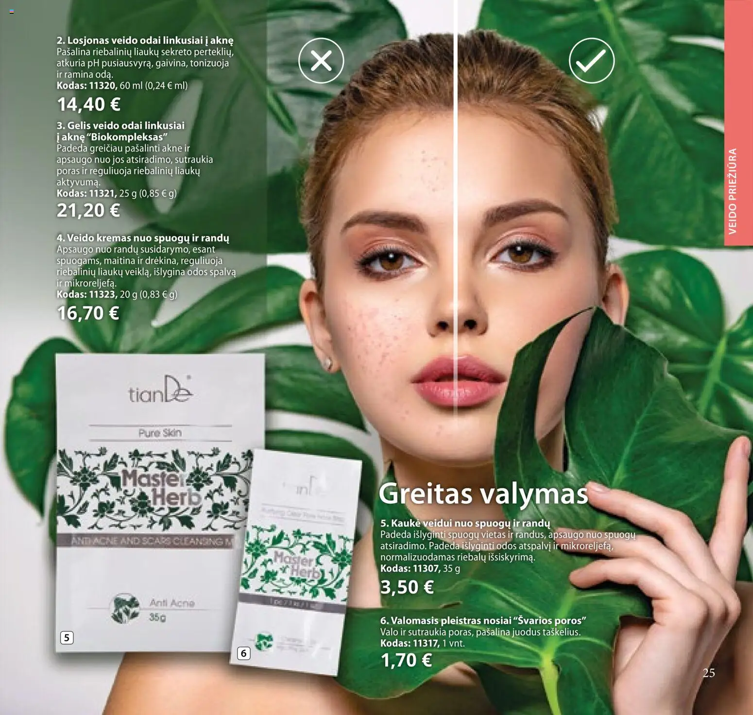 TianDe akcijos nuo 10.02.2026 | Puslapis: 25 | Prekių: Kremas, Kaukė