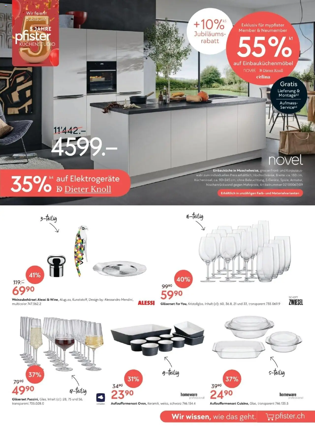 Pfister Aktionen – gültig ab 07.10.2025 | Seite: 15 | Produkte: Einbauküche