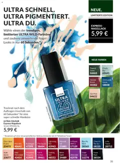 AVON Katalog Juli 2025 - gültig ab dem 01.07.2025 | Seite: 35 | Produkte: Nagellack, Apple