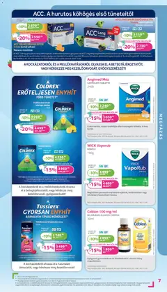 Kulcs Patika Akciós újság - amely érvényes a következő dátumtól: 01.02.2026 | Oldal: 7 | Termékek: Pezsgőtabletta, Narancs, Gyógyszerek, Citrom