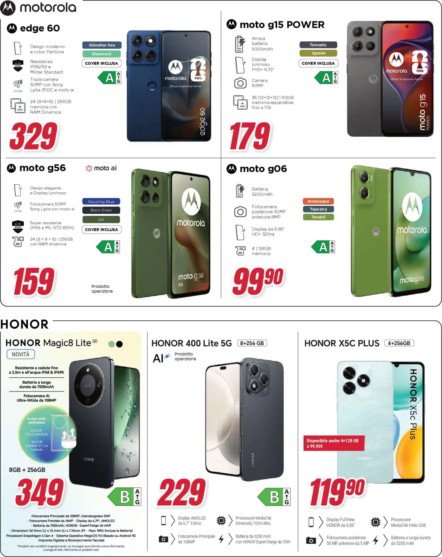 Volantino Trony del 09.04.2026 | Pagina: 31 | Prodotti: Smartphone, Fotocamera, Batteria