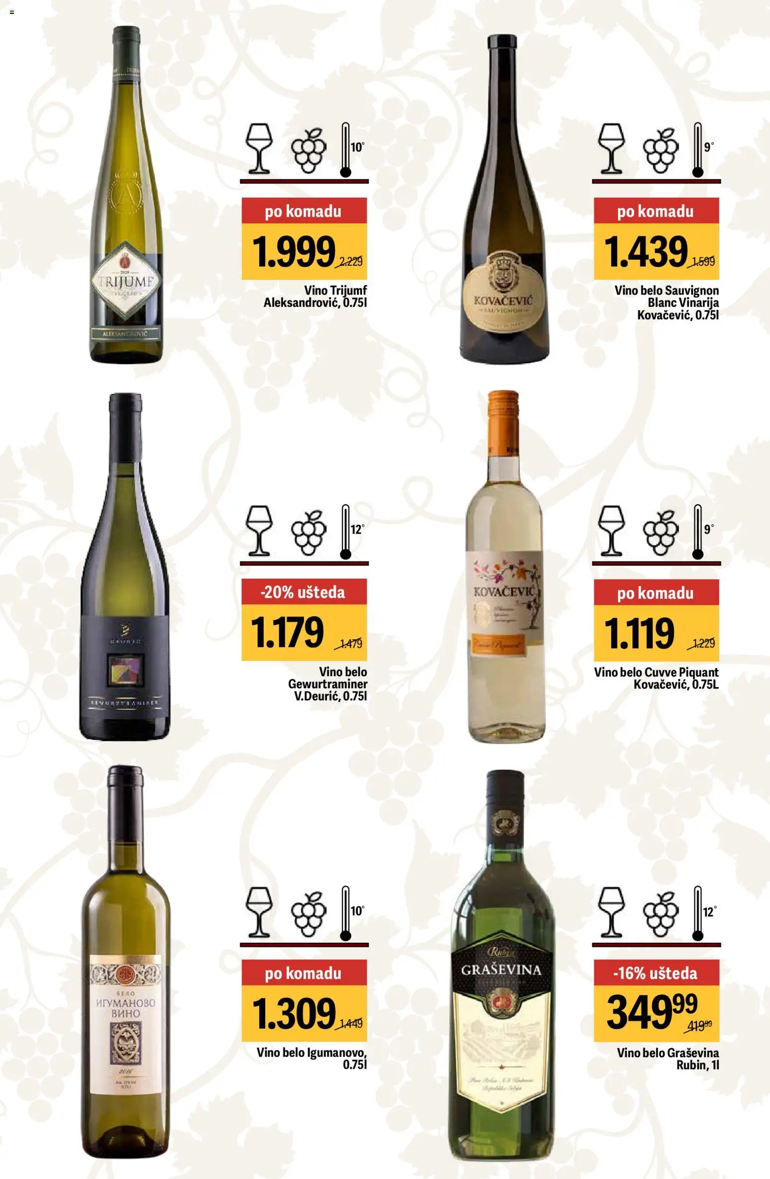 Maxi katalog - važi od 02.04.2026 | Strana: 25 | Proizvode: Graševina, Belo vino, Vino