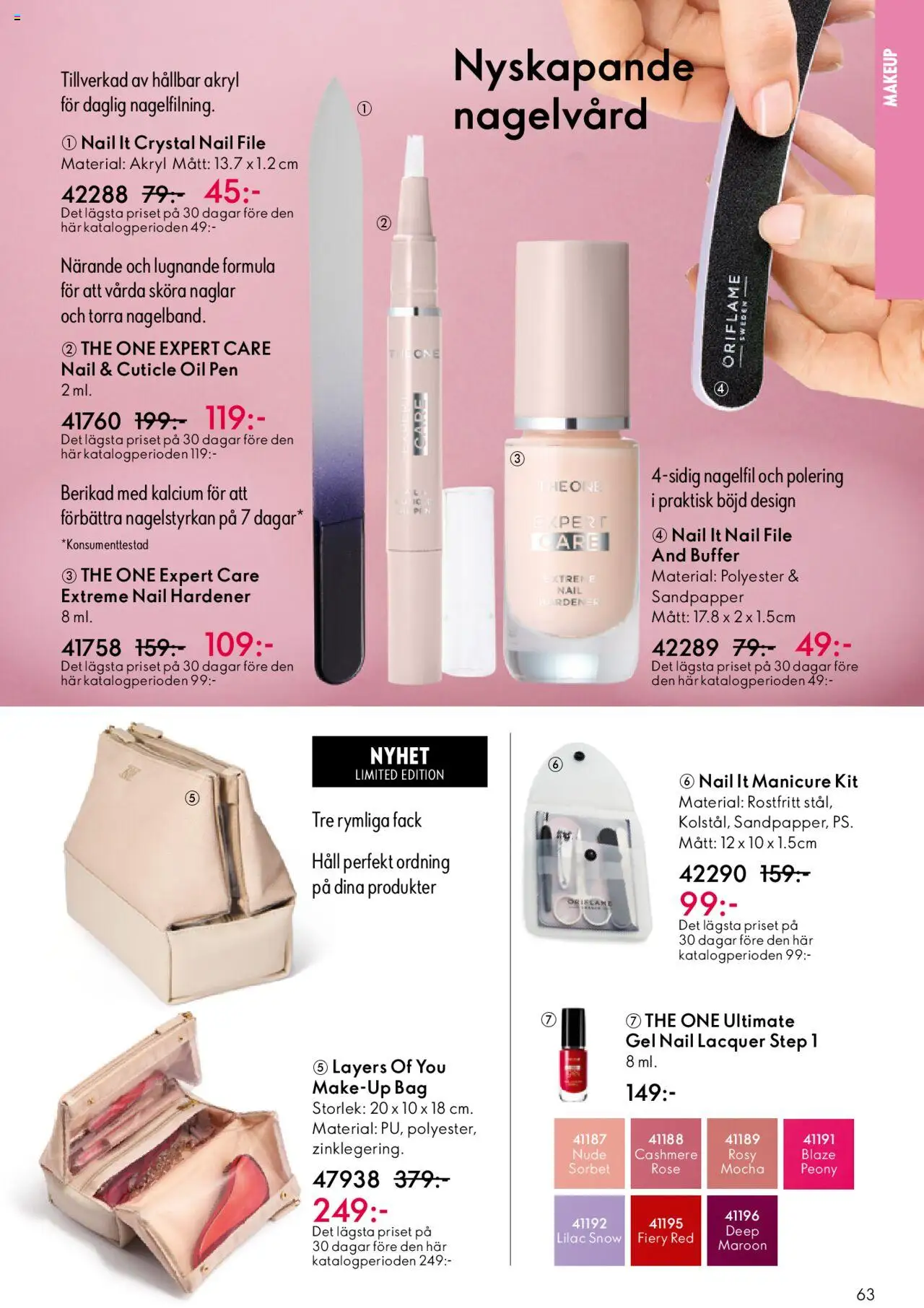 Oriflame reklamblad aktuell från 14.09.2025 | Sida: 63 | Produkter: Häll