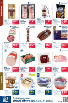 Náhled letáku Makro leták - Pro milovníky jídla od 17.12.2025 | Strana: 16 | Produkty: Párky, Losos, Vysočina, Uzené koleno