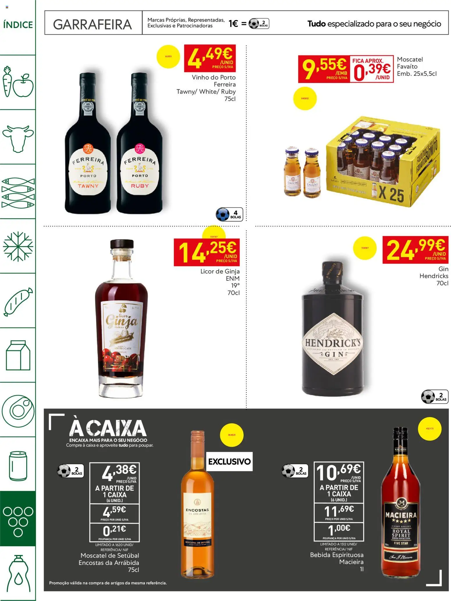 Recheio Horeca Madeira │ válido de 28.04.2026 | Página: 34 | Produtos: Licor, Caixa, Vinho, Bebida