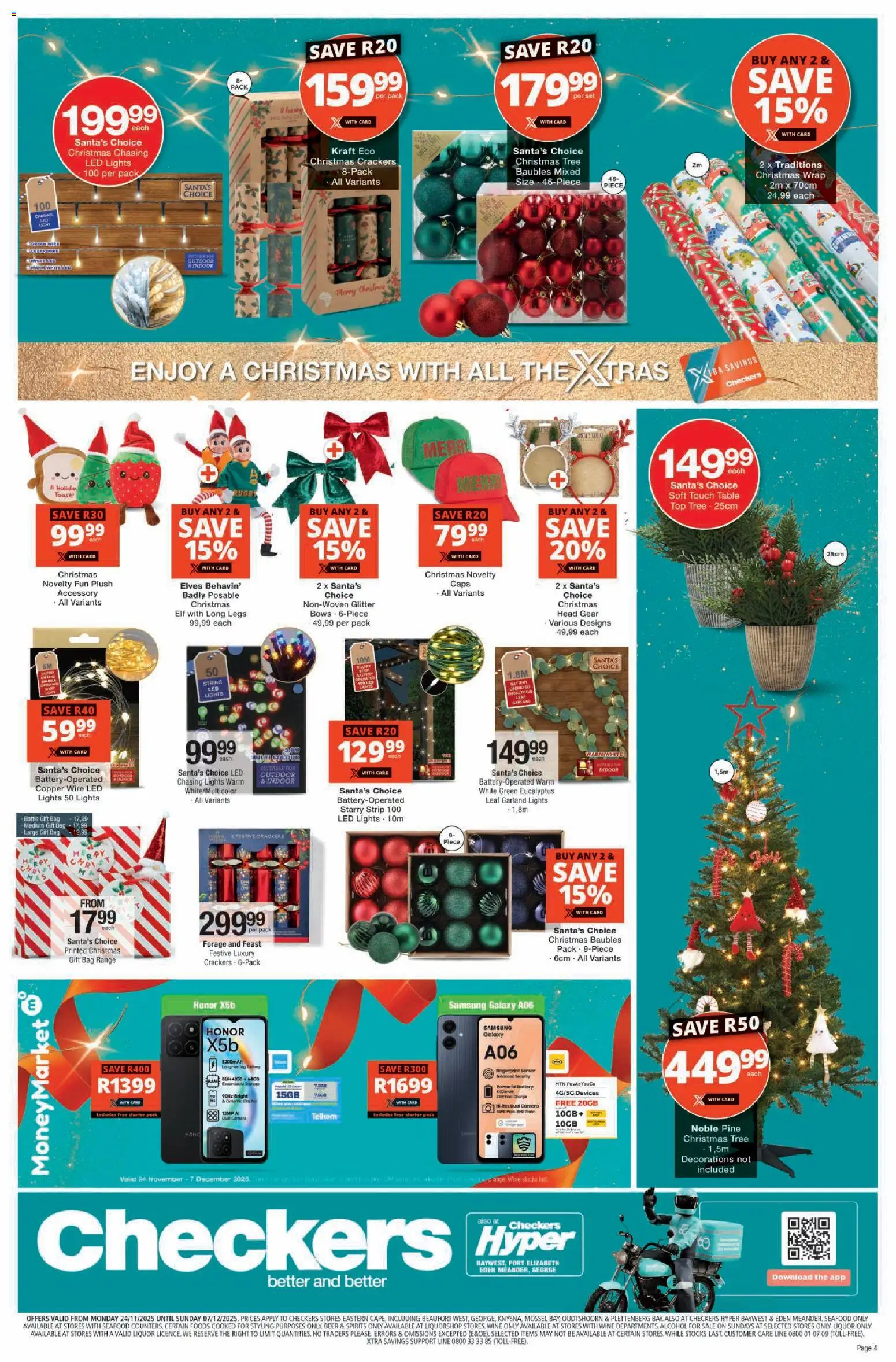 New Checkers catalogue – valid from 24.11.2025 | Page: 16 | Products: Gift bag, Table, Wine, Beer