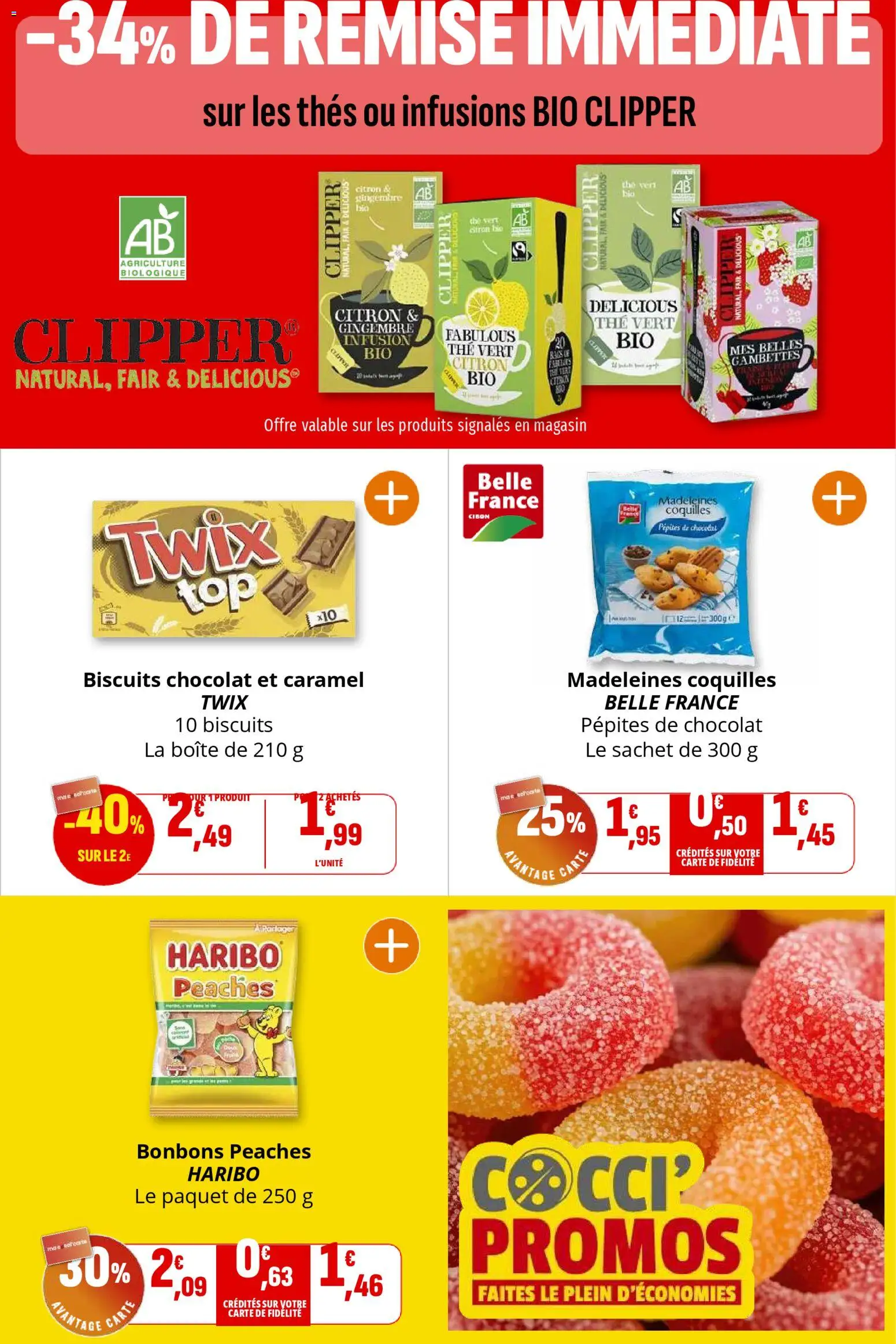 {H1} | Page: 21 | Produits: Infusion, Chocolat, Thé, Bonbons