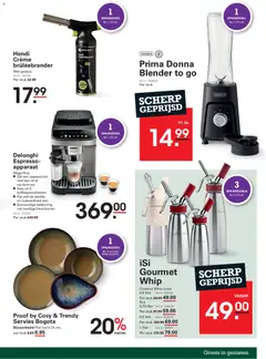 Sligro - Folder - Voorbeeld van een folder van Sligro, geldig van 05.01.2026 | Pagina: 61 | Producten: Servies, Bord, Blender, Crème