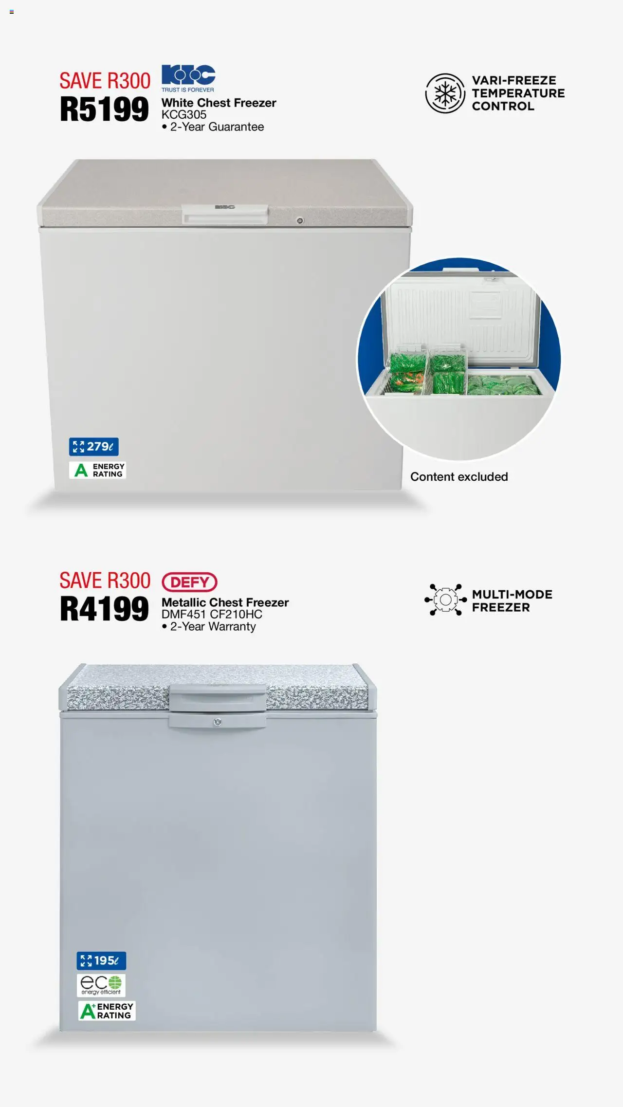 OK Furniture Catalogue │ valid from 11.08.2025 | Page: 6 | Products: Freezer, Chest freezer
