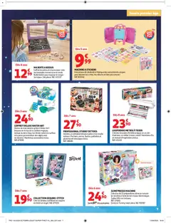 Auchan - Prévisualisation de Auchan - La fabuleuse mission de Noël dans votre super valide à partir de 28.10.2025 | Page: 7 | Produits: Jouets, Bijoux, Métier à tisser, Piles
