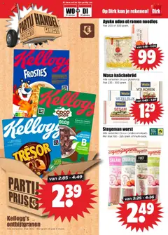 Dirk - Folder week - Voorbeeld van een folder van Dirk, geldig van 15.10.2025 | Pagina: 21 | Producten: Salami, Fagyasztott gyümölcs, Chorizo, Tortilla lap