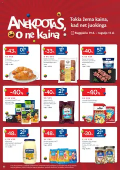 Sausai marinuotas kiaulienos sprandinės šašlykas BIOVELA**, 800 g│galioja nuo 19.08.2025 | Puslapis: 32 | Prekių: Kiaulienos, Bandelės, Sūris, Majonezas