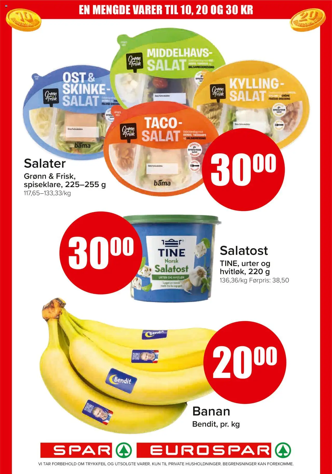  | Side: 3 | Produkter: Skinke, Salat, Urter, Taco