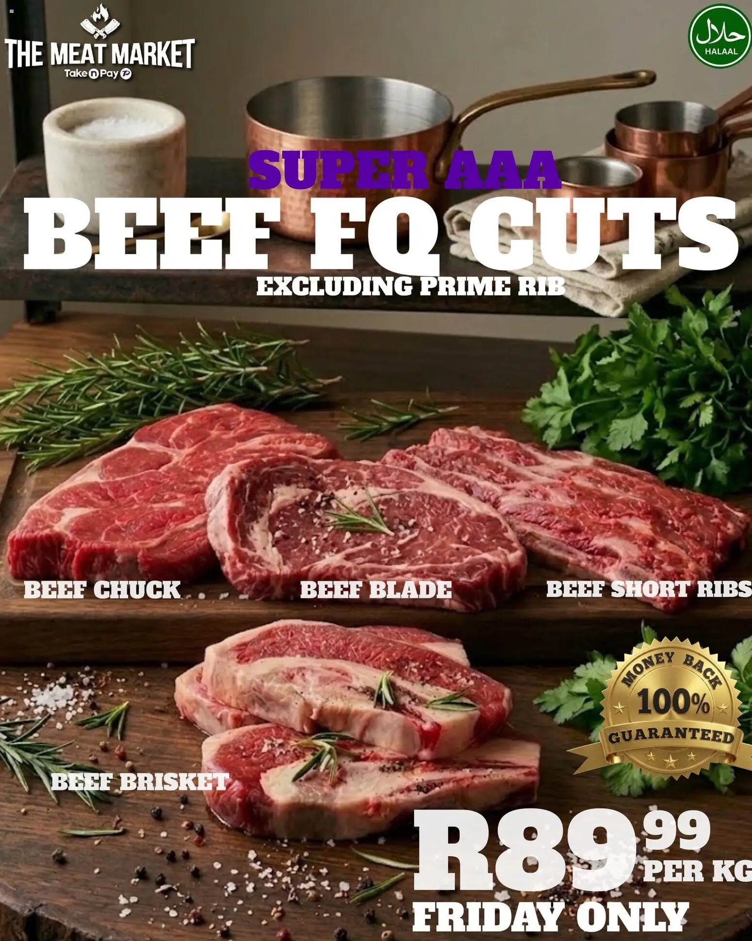 New Take n Pay catalogue – valid from 27.03.2026 | Page: 18 | Products: Ribs, Beef