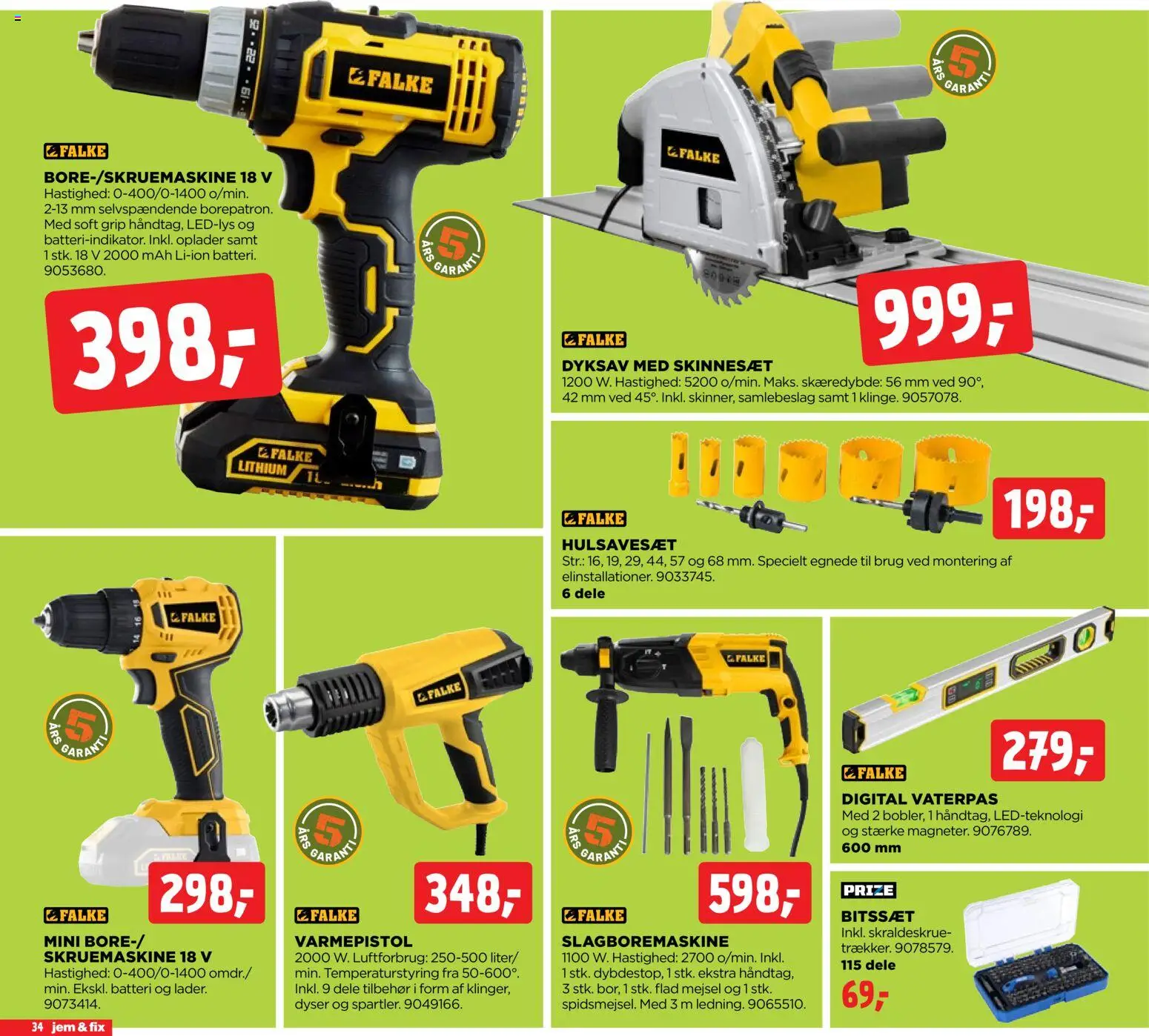 Jem & fix tilbudsavis – gyldig fra 19.04.2026 | Side: 34 | Produkter: Batteri