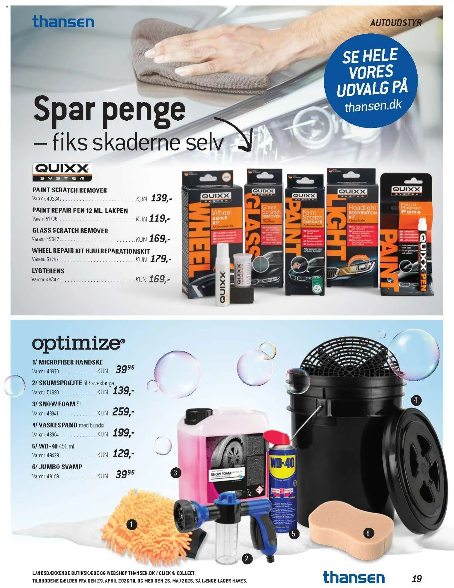 Thansen tilbudsavis – gyldig fra 29.04.2026 | Side: 26 | Produkter: Svamp