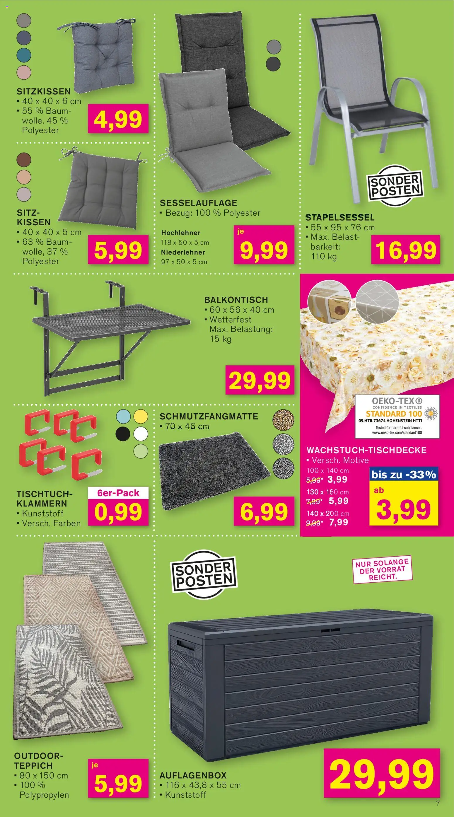 KODi Prospekt 	 – gültig ab 02.03.2026 | Seite: 7 | Produkte: Kissen, Teppich, Schmutzfangmatte