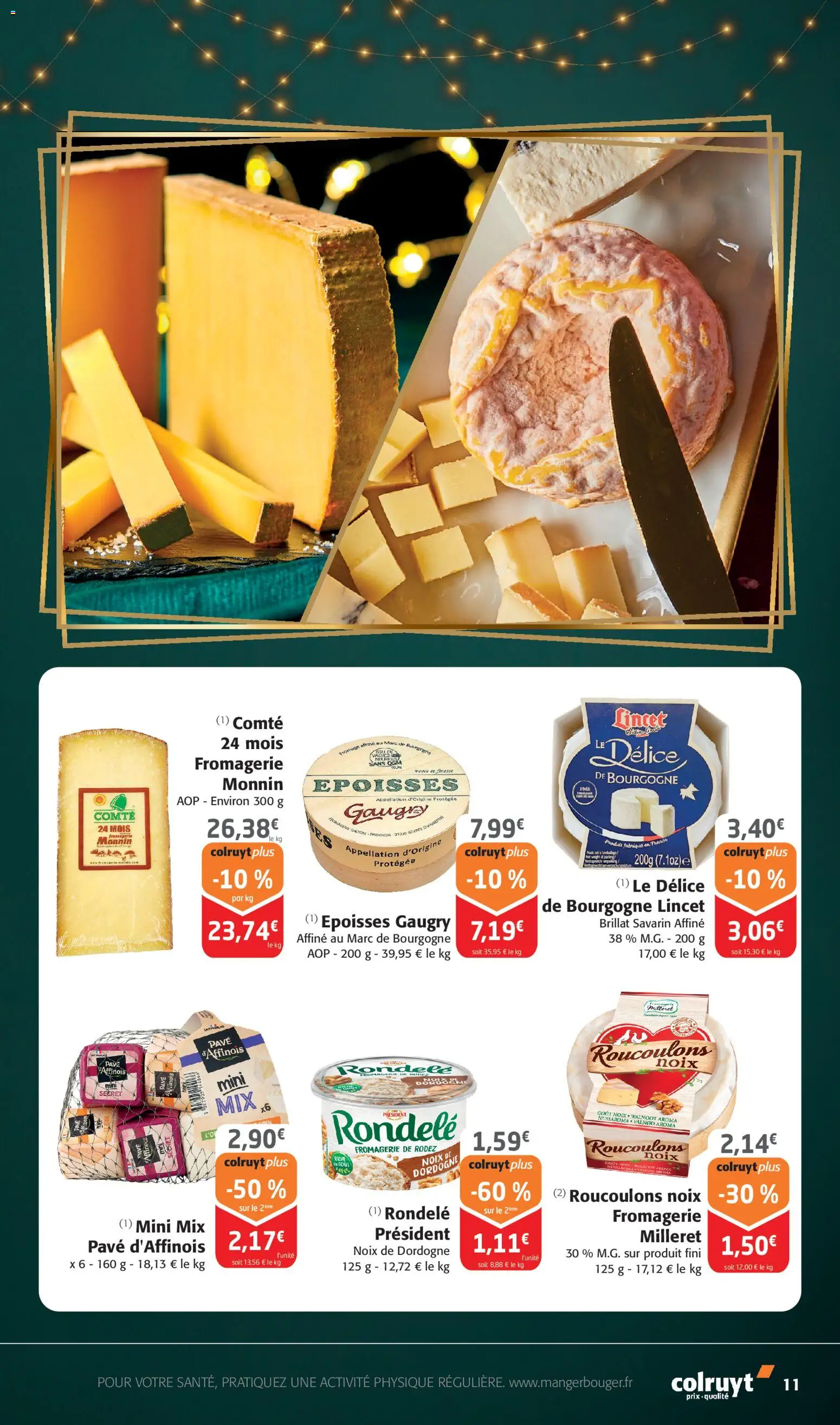 {H1} | Page: 11 | Produits: Époisses, Fromage, Noix