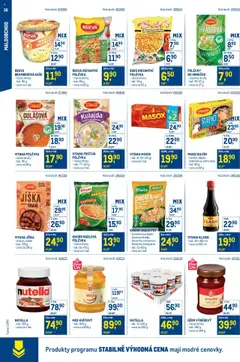 Makro leták - Stabilně výhodná cena - maloobchod od 30.07.2025 | Strana: 36 | Produkty: Jíška, Těstoviny, Knorr, Bujón