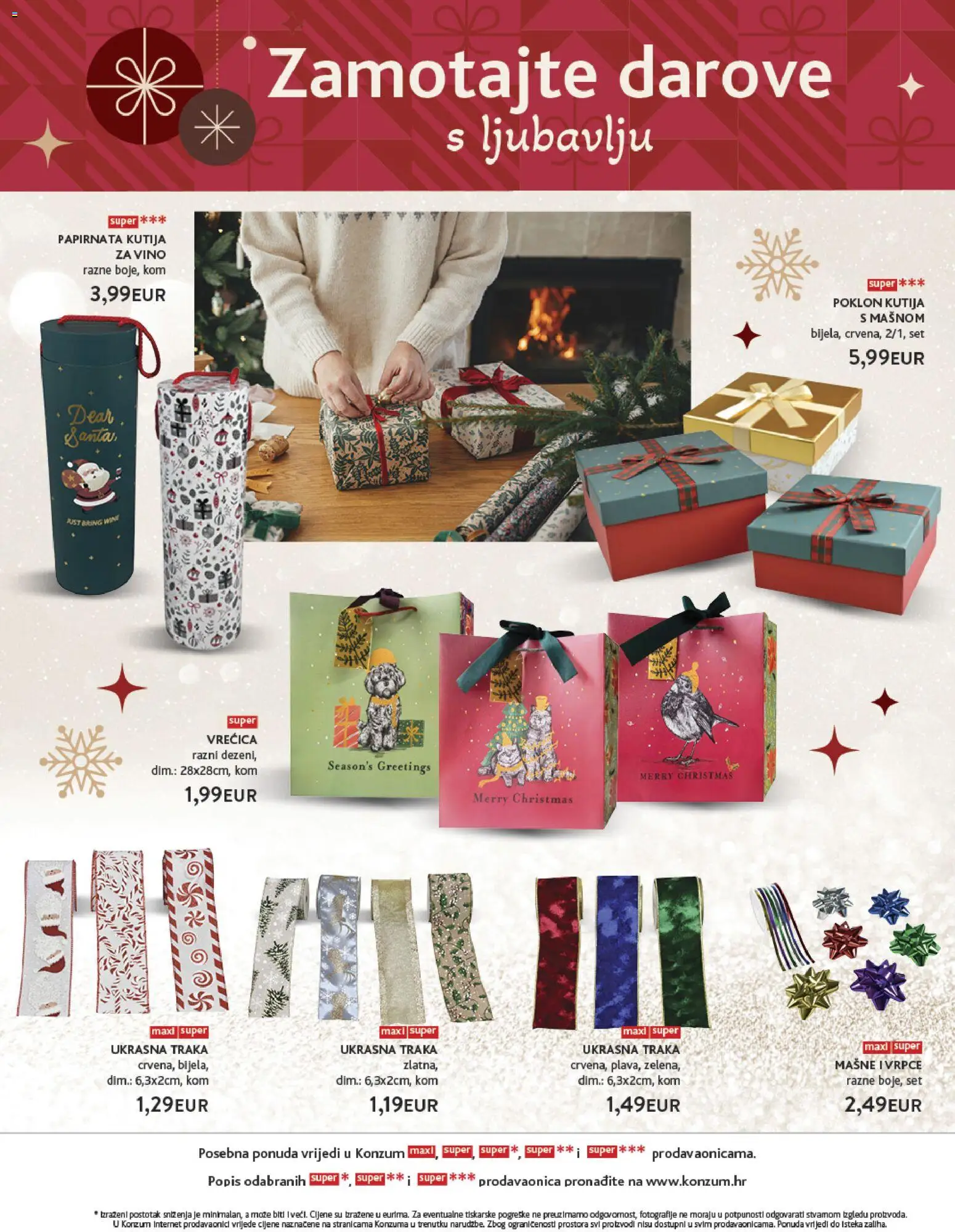 Konzum HR akciós ujság - amely érvényes a következő dátumtól: 24.11.2025 | Oldal: 32