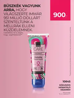 AVON katalógus - Adománygyűjtő katalógus - amely érvényes a következő dátumtól: 01.01.2026 | Oldal: 17 | Termékek: Kézkrém