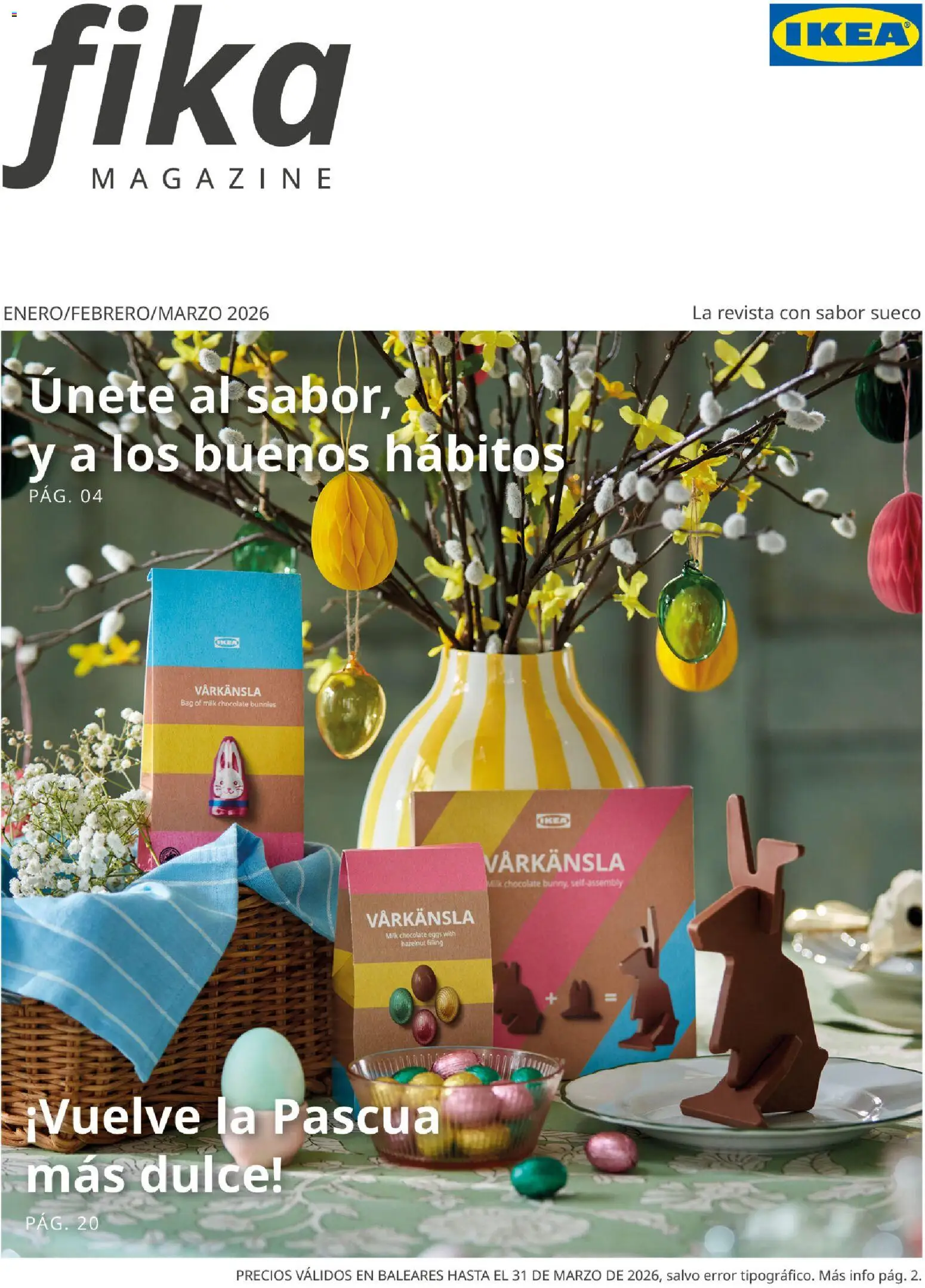 Catálogo IKEA Fika │ válido desde el 01.01.2026 | Página: 1 | Productos: Chocolate