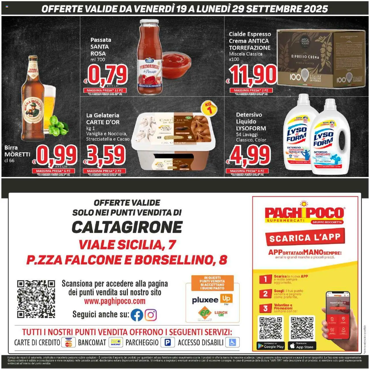 Volantino Paghi Poco del 19.09.2025 | Pagina: 20