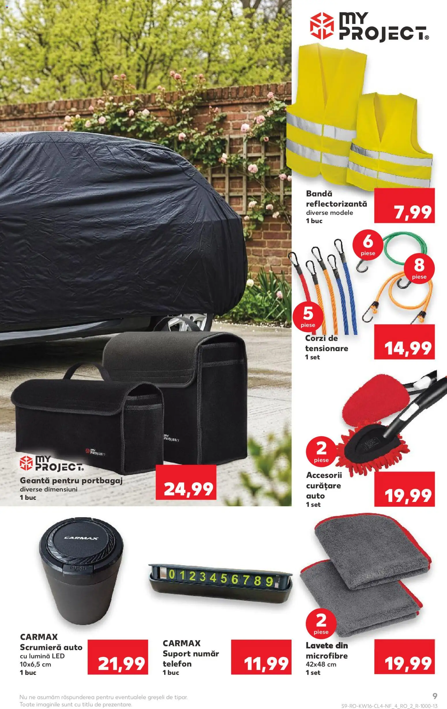 Noul catalog Kaufland – valabil de la 15.04.2026 | Pagină: 9 | Produse: Tavuk suyu, Telefon, Geantă, Lavete