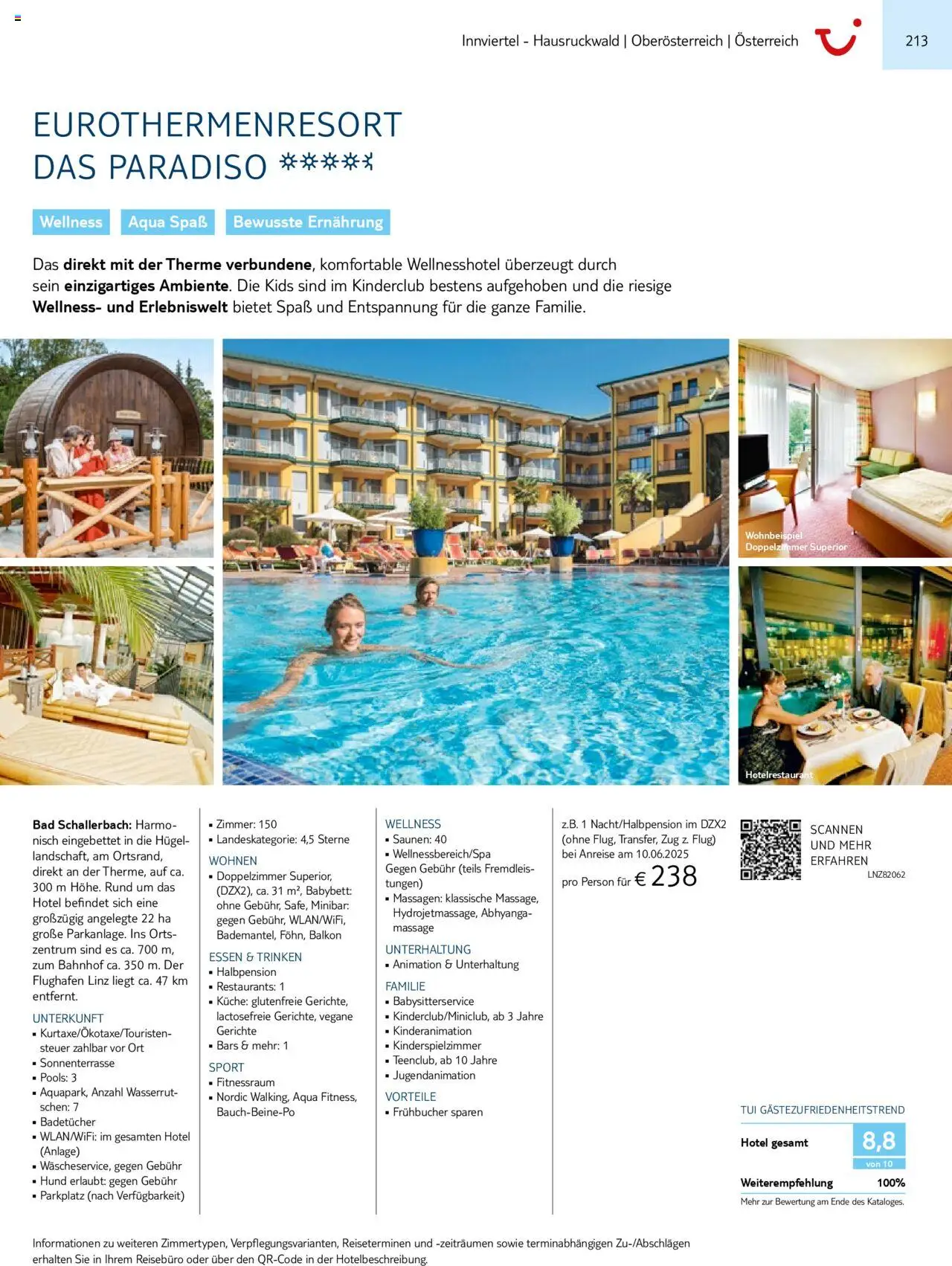 TUI Prospekt 	 – gültig ab 01.11.2024 | Seite: 213 | Produkte: Babybett, Bad, Küche