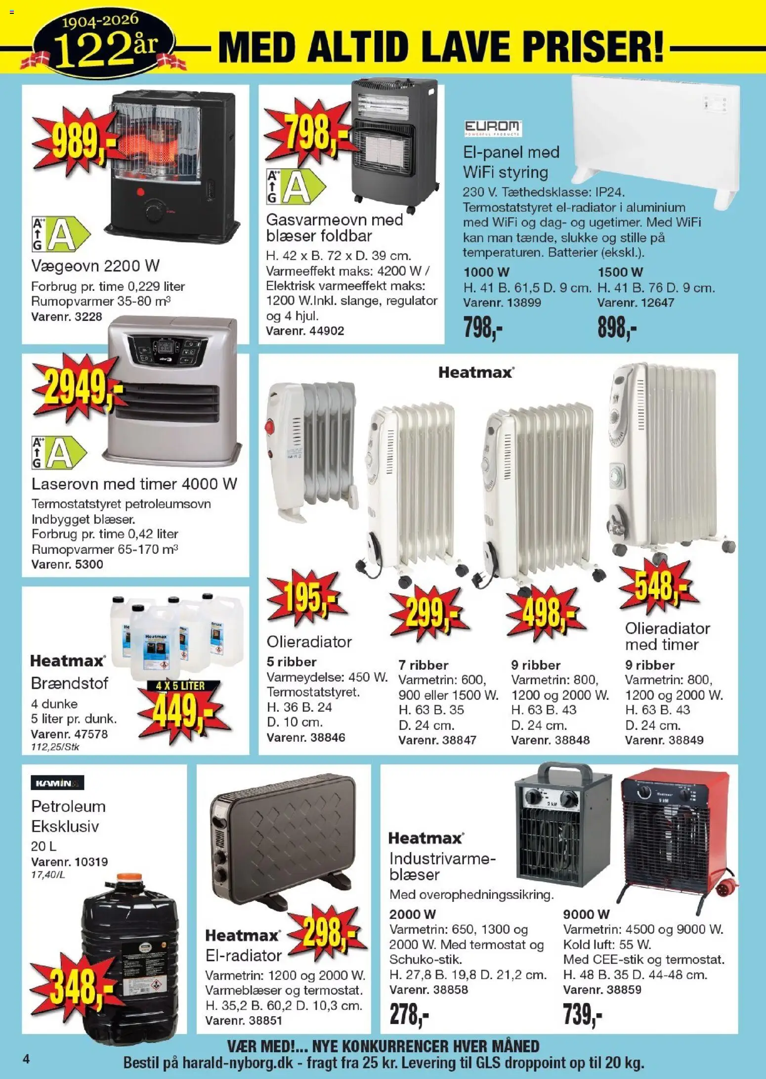 Harald Nyborg tilbudsavis – gyldig fra 15.01.2026 | Side: 4 | Produkter: Batterier