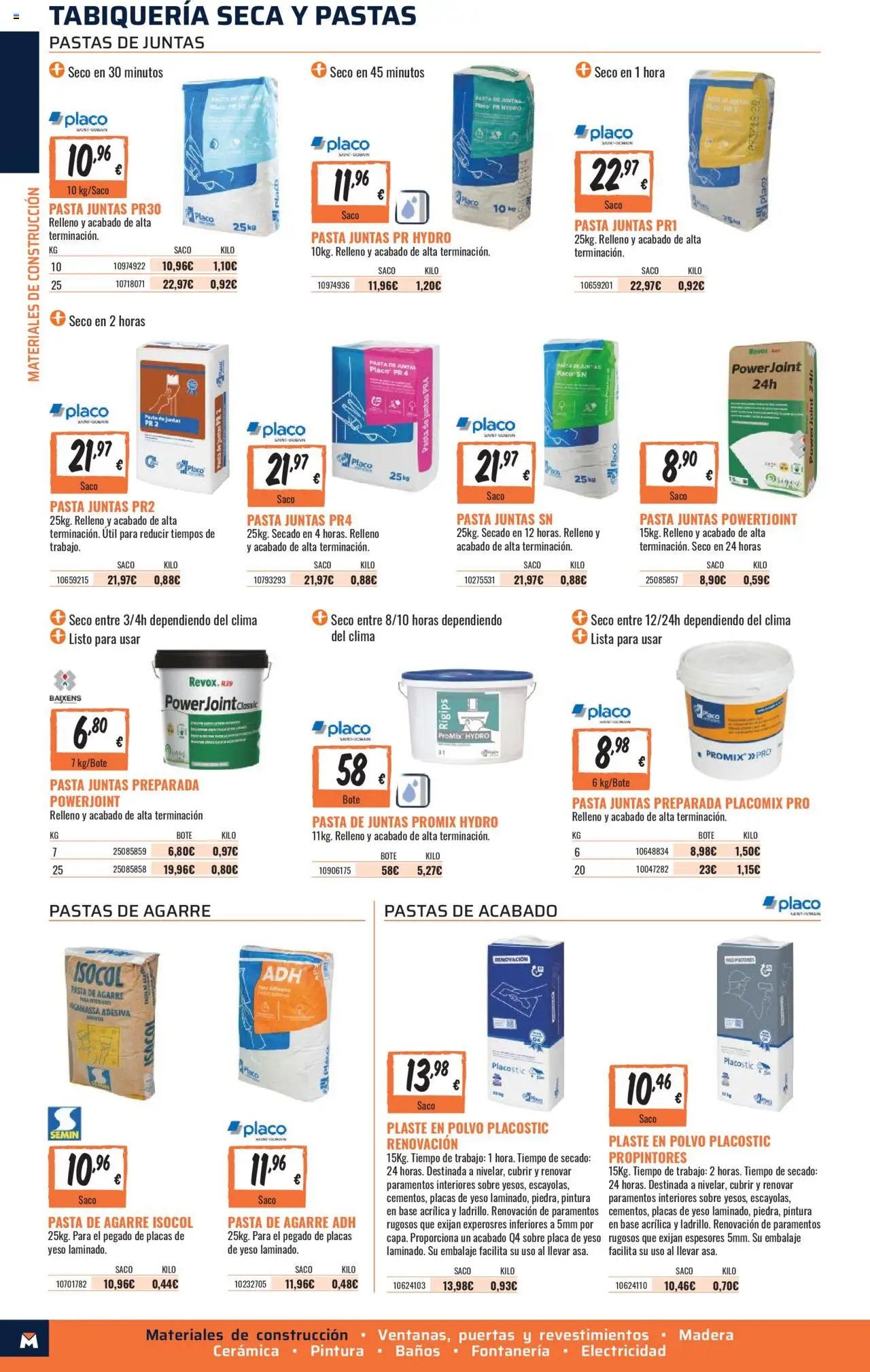 Obramat - Palma │ válido desde el 10.10.2025 | Página: 4 | Productos: Polvo, Pasta