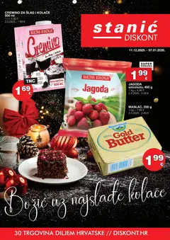 Stanić Diskont - Letak kolače - Pregled kataloga iz trgovine Stanić Diskont, vrijedi od 11.12.2025