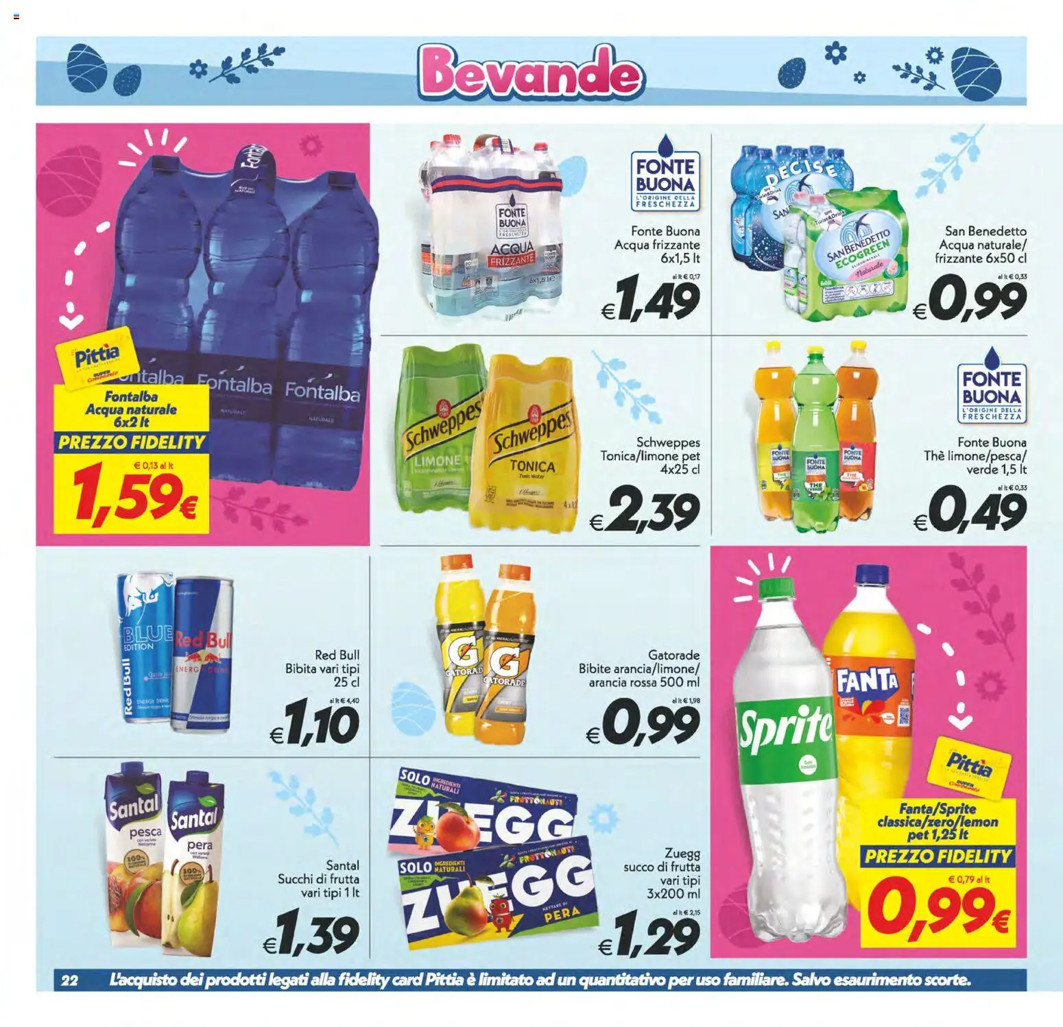 Volantino SuperConveniente del 27.03.2026 | Pagina: 22 | Prodotti: Succo, Pera, The, Bibita
