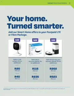 Telkom Deals │ valid from 12.07.2025 | Page: 49 | Products: Camera, Vacuum cleaner