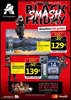 Vista previa Alcampo - Black Friday  válido desde el 06.11.2025