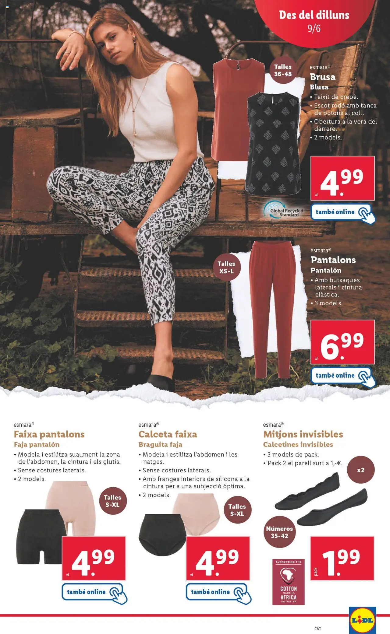 Lidl catálogo BCN │ válido desde el 09.06.2025 | Página: 37 | Productos: Blusa