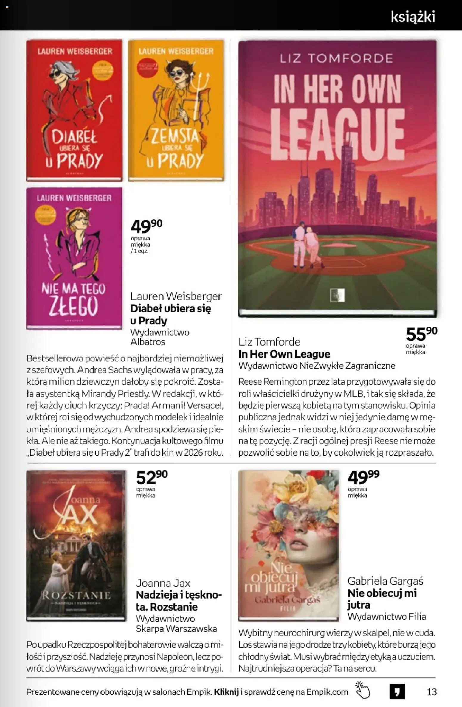 Empik promocje od 11.03.2026 | Strona: 13 | Produkty: Książki