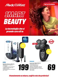 Anteprima del volantino Media World Smart Beauty catalogo valido a partire dal 03.10.2025