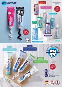 02.02.2026 tarihinden itibaren geçerli olan Rossmann kataloğu önizlemesi | Sayfa: 4 | Ürünler: Diş macunu, Çay, Ağız bakım suyu, Nane