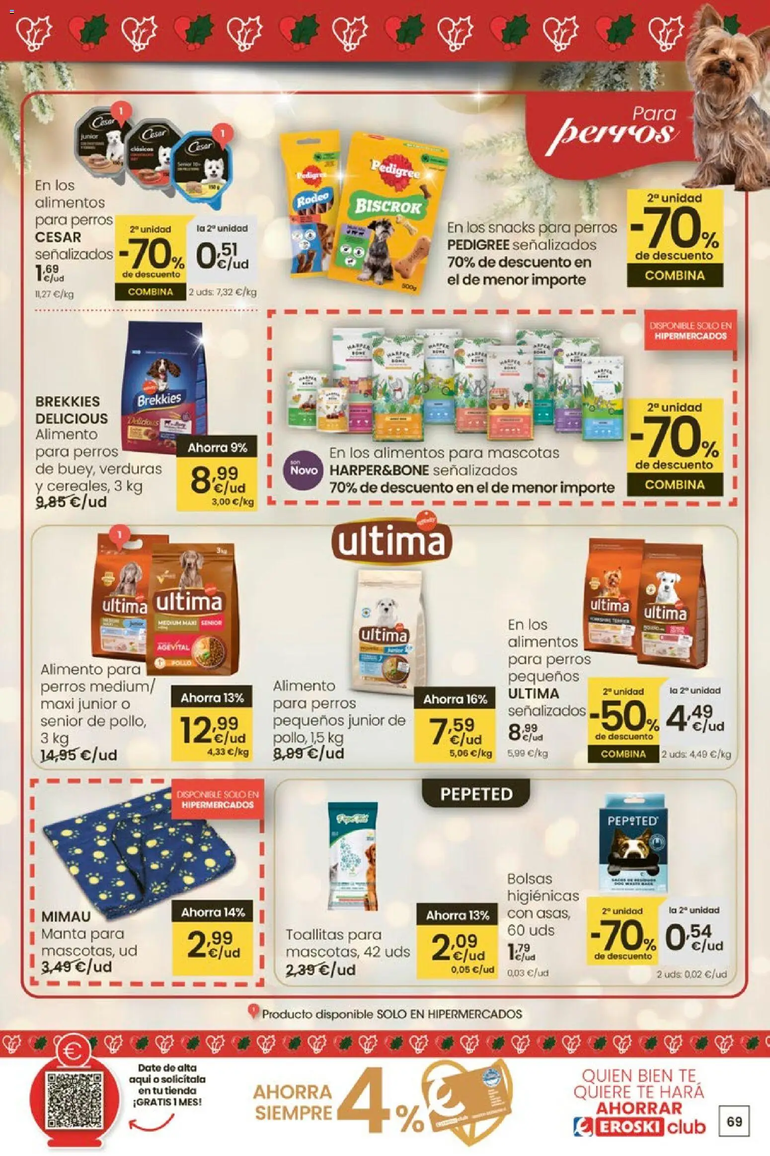 Eroski - Center │ válido desde el 18.12.2025 | Página: 69 | Productos: Té, Manta, Κούβα