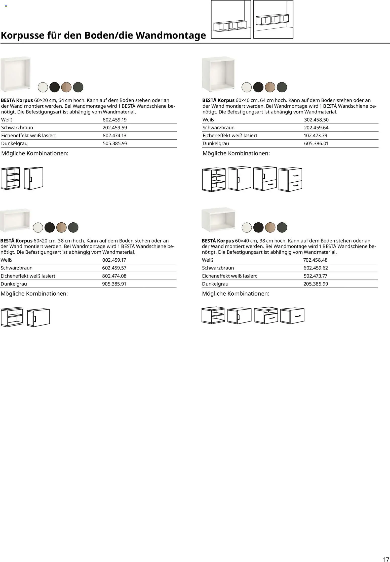 Ikea BESTÅ Kaufhilfe – gültig ab 02.01.2026 | Seite: 17