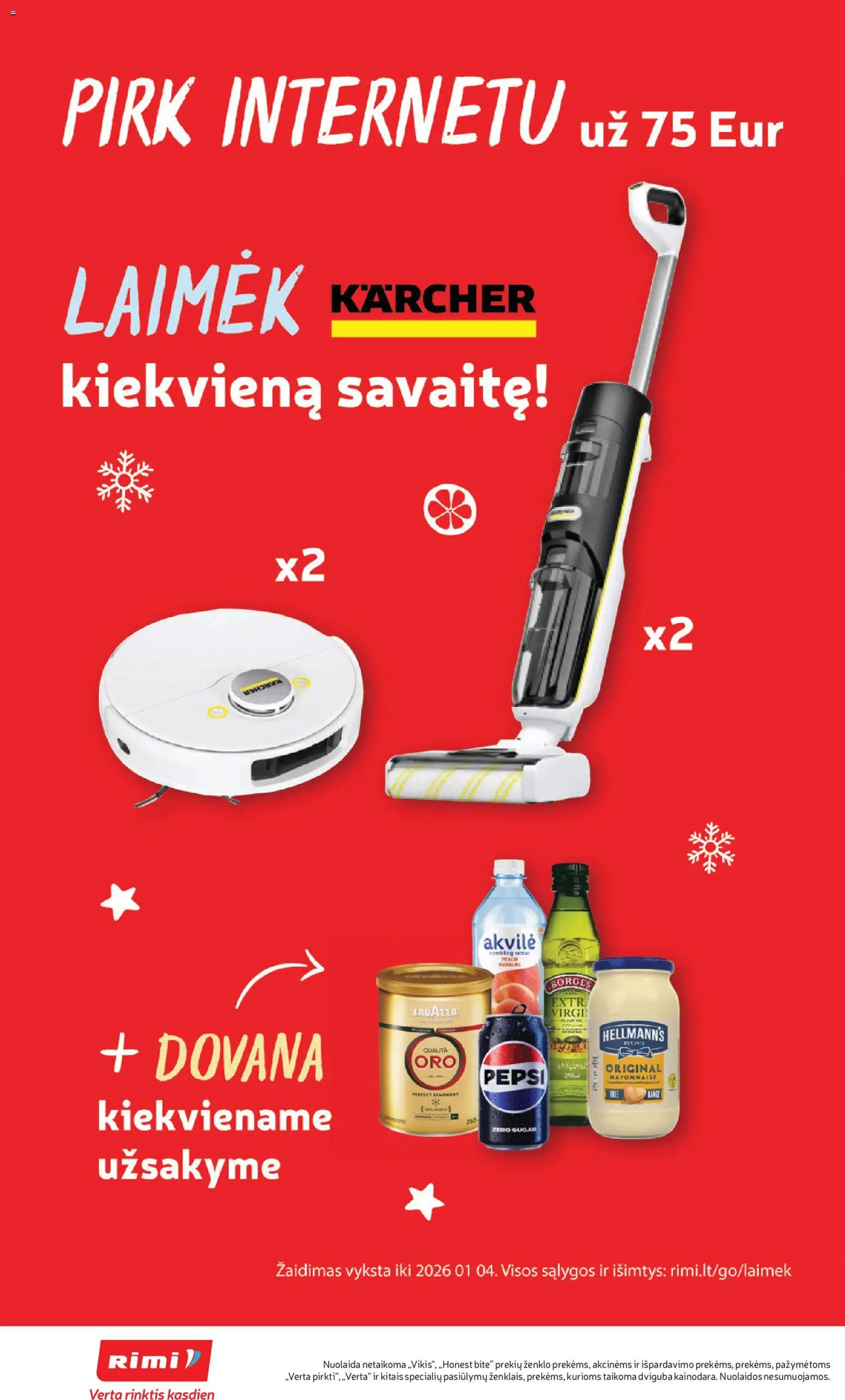 Rimi akcijos nuo 29.12.2025 | Puslapis: 16 | Prekių: Žaidimas