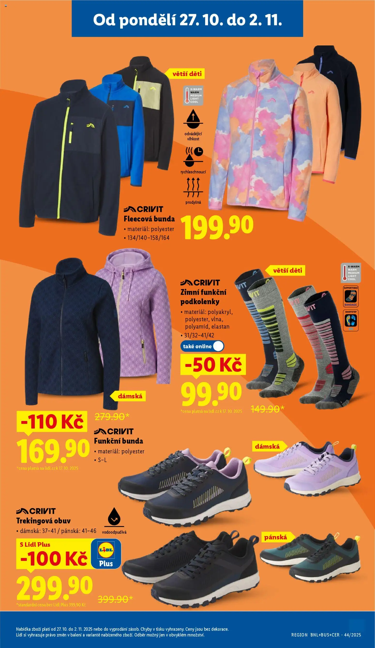 Lidl leták od 27.10.2025 | Strana: 39 | Produkty: Bunda, Obuv