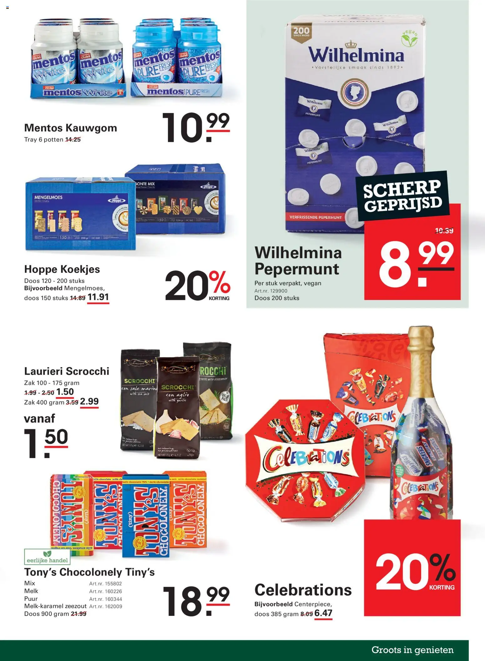 {H1} | Pagina: 31 | Producten: Koekjes, Zak, Kauwgom, Snickers